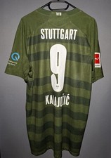 VfB Stuttgart Trikot XL 2020/2021 Third Ausweich Grün neuwertig BL-Patch