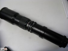 Tele-Objektiv Danubia 1:8/500 mm (T2-System) für Miranda SLR Kamera (44mm)