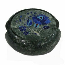 Grün Marmor Coaster Set Lapis