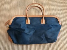 Original Escada Weekender/Tasche/Reisetasche Blau/Braun Vintage