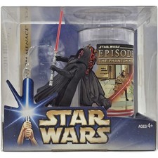 DARTH MAUL& GLAS STAR WARS