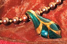 Unikat: Perlenkette mit