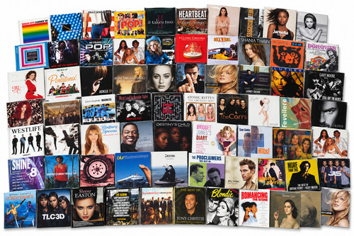 Rock pop albums - cd, 80s