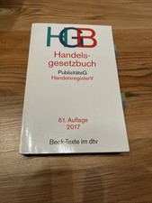 HGB Handelsgesetzbuch 61