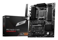 MSI PRO B650-S WIFI Motherboard AMD B650 Sockel AM5 ATX DDR5 7200MHz Wi-Fi 6E