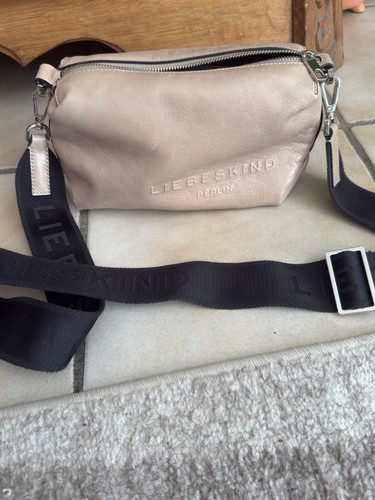 Liebeskind ledertasche beige - ledertasche,