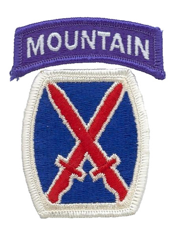 Army 10th mountain division - mountain,