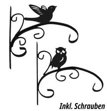 Blumenhaken Haken Wandhaken Blumenampel Wandhalterung Blumenampel inkl Schrauben