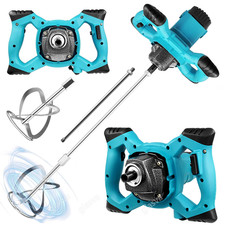 RÜHRWERK 3500W RÜHRGERÄT MÖRTELMISCHER HANDRÜHRWERK BETONRÜHRER RÜHRER MISCHER