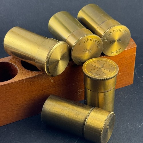 Reichert brass canister - reichert,