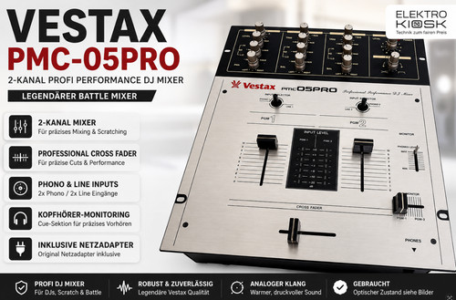 Vestax pmc 05pro 2 - vestax, pmc-05pro
