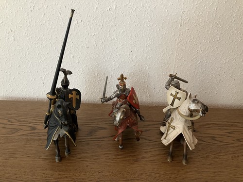 Ritter auf pferd - auf, schleich