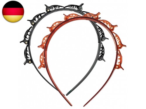 Stück haarband mit clips - stück,