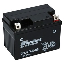 Novelbat GEL YTX4L-BS Roller 12V 4Ah GEL Batterie CTX4LBS GM4-3B CB4L-B 234390
