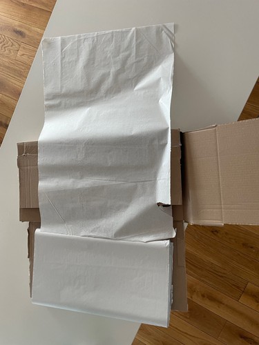 Packseide grau 100cm 50cm - grau,