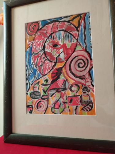 Bild abstrakte kunst druck - bild,