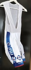 Radsport  Team FDJ  Trägerhose Größe,,M/ L (48/50) Moa- Nalini Original Weiß
