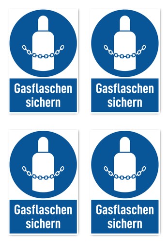 Gasflaschen sichern - ,