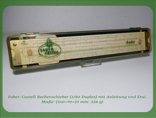 Rechenstab faber castell - rechenstab, faber-castell