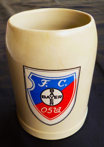 Bayer uerdingen bierkrug - bayer,