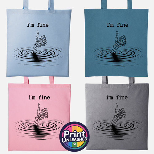 Fine tasche skelett hand - fine,