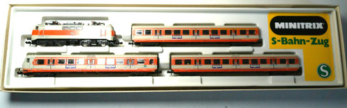 Minitrix 1027 bahnzug - minitrix, s