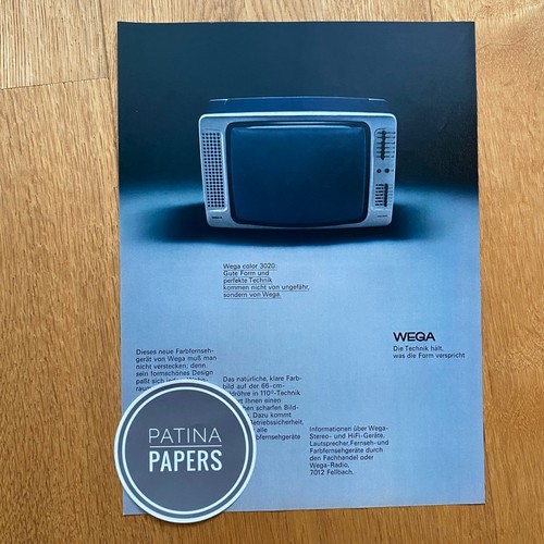 1972 wega color 3020 - wega,