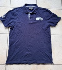 Seattle Seahawks Größe L Poloshirt Polo Hemd NFL Football Shirt New Era