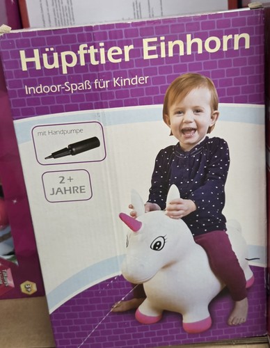 Hüpftier einhorn spielzeug - hüpftier,