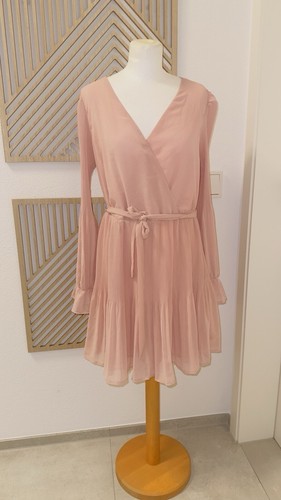 Kleid chiffon pastell rosa von - kleid,