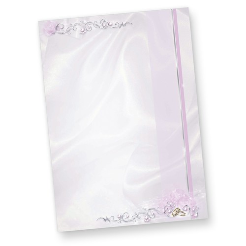 Briefpapier hochzeit - briefpapier,