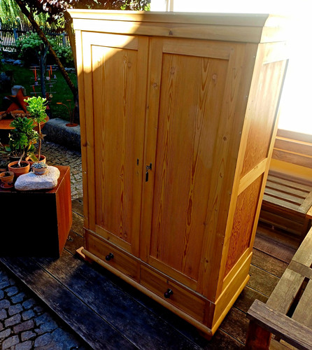 Weichholz kleiderschrank - weichholz,