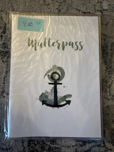 Mutterpasshülle neu - mutterpasshülle,