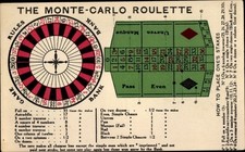 Ak Monte Carlo Monaco, Roulette, Casino, Glücksspiele - 3630947