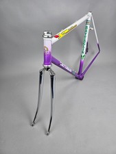 Rahmen Set Battaglin World Champion purple 53,5 cm 53 cm frame steel vintage