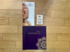 Phantasialand ZIMMERKARTE Ling Bao + Room Service + Mandala Spa Prospekt