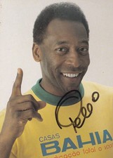 Autogramm pele brasilien - -,