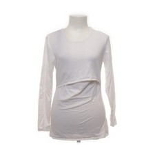 Boob, Still-Top, Größe: M, Weiß, Elasthan/Bio-Baumwolle, Einfarbig, Damen -hOO