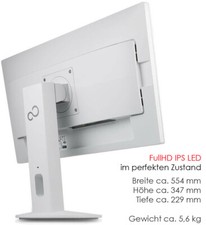 60,5cm 23,8" FHD IPS LED FUJITSU B24-8 MONITOR WIDE SCREEN + PIVOT FUNKTION V604