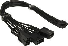 AC Adapter GPU-02 (12+4pin) auf 3x8pin PCIe, 34cm 12VHPWR Anschluss an PCIe 8pin