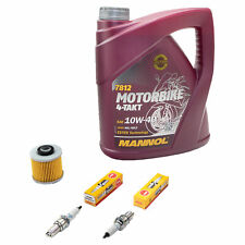 4L Öl Ölfilter+Zündkerzen
