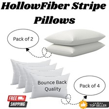 2x 4x Streifenkissen