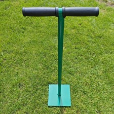 SattesGrün Bodenstampfer Handstampfer Bodenverdichter 86 cm Arbeitshöhe | 9,3 kg