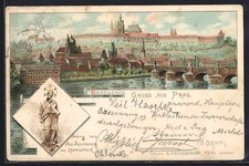 Lithographie Prag, Hradschin
