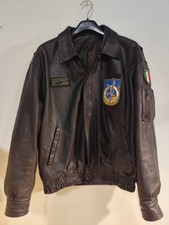 Lederjacke Pilot italienische