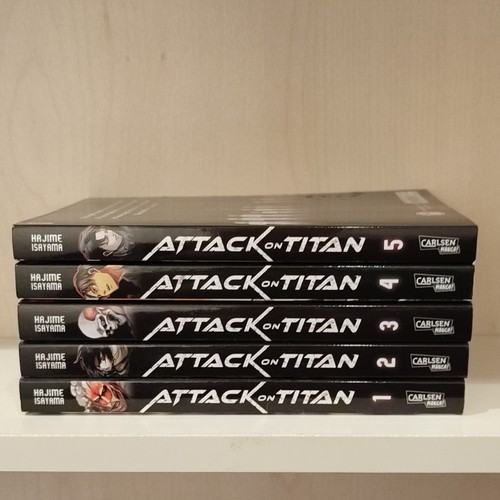 Attack titan manga - titan, set