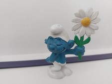Schlümpfe Schleich / Peyo 20076 - Schüchtern mit Blume - Smurf [14]