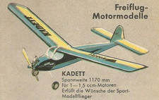Graupner Kadett Bausatz 1671