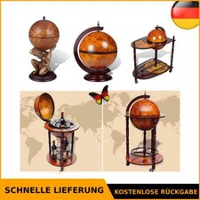 Holz Globus Bar Freistehend
