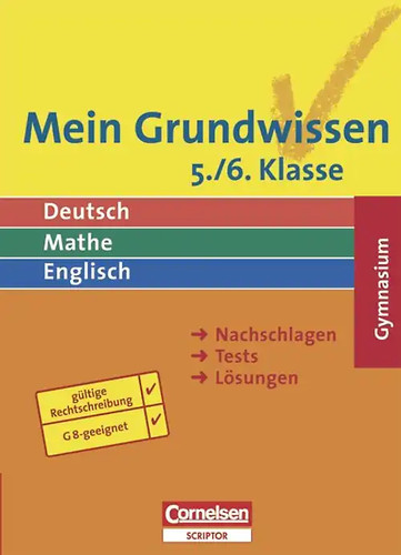 Mein grundwissen deutsch - grundwissen,